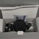 Fly Swatter for Outside or Inside Meal, Picnic Fan for Table Use, Fly Fans for Tables, Barbeque, Events, Battery Operated Food Spinning Fan (3pcsBlack)