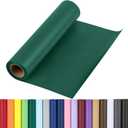 RUSPEPA Dark Green Kraft Wrapping Paper Roll, 17.5"x 393"(32.8'), Recyclable Green Art Gift Wrap Paper for Christmas Gift Wrapping, Table Covering, Art & Craft Supplies, Bouquet Flower, 80GSM