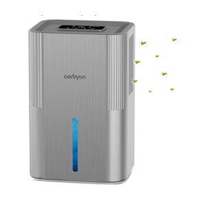 Dehumidifiers for Home 95 OZ Water Tank(1000 sq. ft) Dehumidifier for Bathroom with Auto Shut Off,7 Colors Light, Quiet Sleep Mode Dehumidifier for Bedroom, Basement, RV, Closet