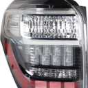 munirater 1-Pack Rear Left Tail Light Brake Lamp Assembly Replacement for 4Runner 2014-2020 Driver Side