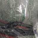 4 Gauge Wire (25ft Each- Black/Red) Copper Clad Aluminum CCA,20pcs Lugs Terminal Connectors with 3:1 Heat Shrink Tube for Power/Auto, Amplifier, Ground Cable