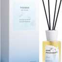 Reed Diffuser - Linen 4.06oz (120ml) 1 Pack Essential Oil Reed Diffuser Set with 8 Sticks, Long Lasting Fragrance for Home, Bathroom, Bedroom, Room, Decor