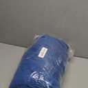 Amlie Home Checkered Chenille Knit Throw Blanket for Couch, Classic Texture Decorative Soft Blanket for Sofa, Chair & Bedroom, 50"x60", Blue