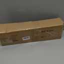 Room Darkening Curtain Rods for Windows, 28 to 53 Inches Splicing Construction Drapery Rod, 1" Adjustable Blackout Wrap Around Curved Curtains Rod, Wall Mounted Ceiling Mounted, Brushed Gold