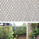 GLANT Lattice Fence Willow Expandable Plant Climbing Lattices Trellis Fence,Open Screen Fencing,Willow (1)