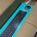 Logitech MK270 Wireless Keyboard and Mouse Combo for Windows, 2.4 GHz Wireless, Compact Mouse, 8 Multimedia and Shortcut Keys, 2-Year Battery Life, for PC, Laptop - Black