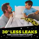 Ninjamas Boys Bedwetting Nighttime Underwear, Size S/M (38-70 lbs), 88 Count, Overnight Protection, Ultra Absorbent, Hypoallergenic