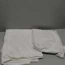 Cream Linen Curtains 80 inch Length for Bedroom Back Tab Light Filtering Privacy Sheer Curtains Modern Farmhouse Coastal Decor Cream Cotton Textured Gauze Curtain 2 Panel Set 52x80 (Natural)