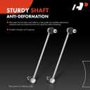2Pcs Front Lower Control Arm with Ball Joint Assembly Compatible with 2014-2018 Subaru Forester, Driver & Passenger Side Suspension Kit Replaces K622856 K622857