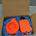 M MH ZONE Halloween Inflatable Costume for Adults&Kids Shark Costume Full-Body Cosplay Suit for Halloween, Christmas,Carnival