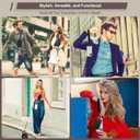 Clip and Go Strap for Phone With Wallet Crossbody (Detachable RFID Blocking Wallet) - Adjustable Phone Strap w/Soft Silicone Pad, Universal Phone Lanyard with 360 Rotatable Tether Tabs for All Phones (1-black)