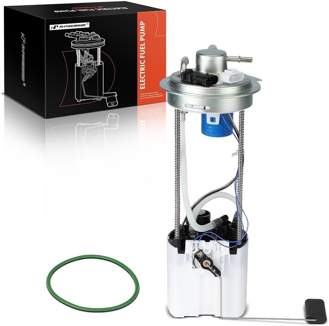 A-Premium Electric Fuel Pump Module Assembly with Pressure Sensor Compatible with Chevrolet Silverado 1500 & GMC Sierra 1500, 2007 2008, 4.8L 5.3L 6.0L, Replace# 19206531