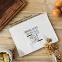 Grandma Gifts Kitchen Towels, Grandma Gifts for Mothers Day Hand Towels, GrandmasKitchen Kiss Cookies DishTowels Dishcloths Tea Towels for Kitchen, GrandmotherGiftsKitchen Decor, 16x24in