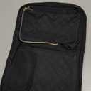 LUXJA Bible Cover Case for Women with Detachable Pen Slots, Bible Case with Multiple Pockets and Shoulder Strap (Patent Pending), Black