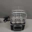 2 Tiers Electric Food Steamer for Cooking, 4 QT Digital Multi Vegetable Steamer with BPA-Free Stackable Baskets, Rapid Egg Cooker Egg Steamer with Auto Shut-Off, Ideal for Veggies, Seafood, Rice