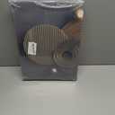 3D Textured 3Pcs Abstract Black Gold Geometric Boho Canvas Wall Art Mid Century Modern Minimalist Aesthetic Luxury Metal Artwork Pictures Wall Decor Posters Prints for Living room Office Home Decoration (12"LX16"W)