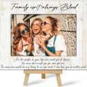Best Friend Picture Frame, Friends Frame, Family Isn't Always Blood, Birthday Graduation Gifts Ideas, Photo Frames For Home Tabletop Decor A(01