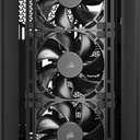CORSAIR 4000D RS Frame Modular High Airflow Mid-Tower PC Case 3X RS Fans InfiniRail Mounting System Fits Multiple 360mm Radiators Reverse Connector Motherboard Compatible Black