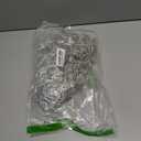 White Solar Christmas Icicle Lights,304 LED Outdoor Christmas Decorations 8 Modes Waterproof Solar Icicle Lights for Patio Yard Garden Wedding Party House Xmas Tree Roof Decorations