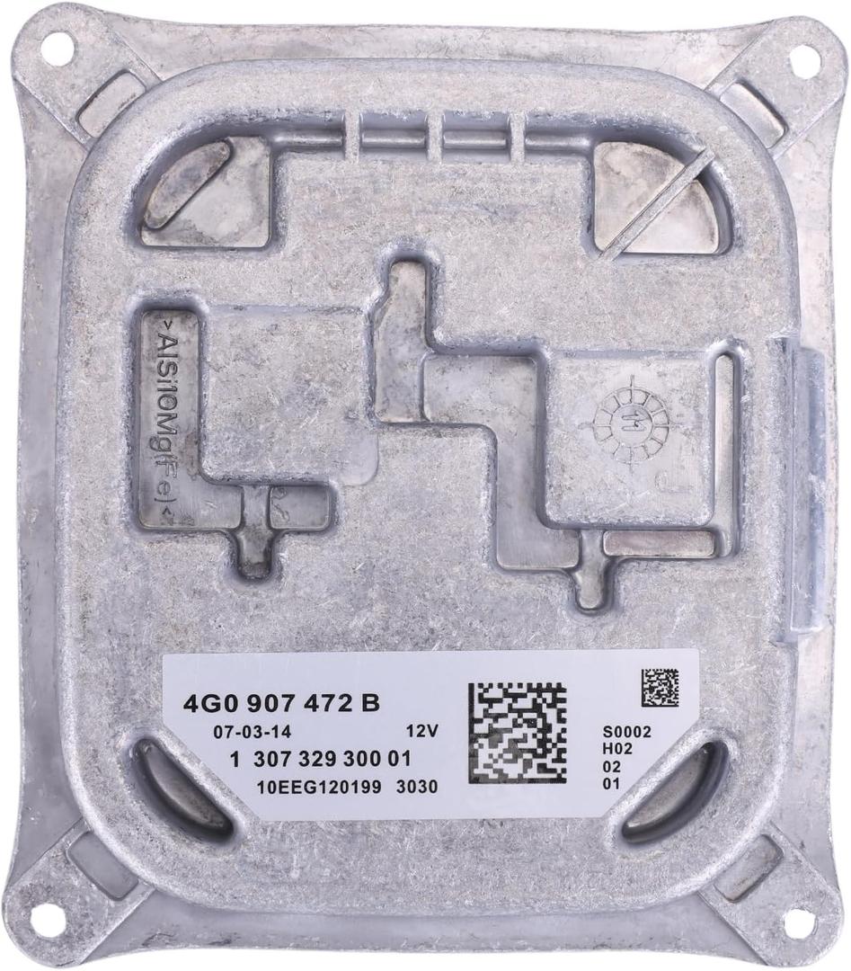 Xenon Headlight Ballast Control Unit Module Compatible for Audi S7 RS7 2013-2015 for A7 Quattro 2012-2015 Xenon Headlamp Ballast Replace 4G0907472B 4G0907472