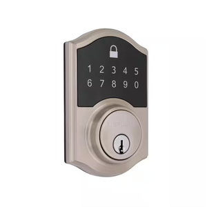 Defiant Satin Nickel Compact Touch Electronic Single Cylinder Deadbolt New