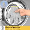 2 x HandLove Cut Resistant Gloves, 100% Food Contact Safe, CE Level 5 Premium Protective Cutting Gloves (Medium, Blue)