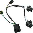 2pcs Headlight Wiring Harness Compatible with 2008-2014 Chevrolet Silverado 1500 2500HD 3500HD Replace 645-745 15841609 25962806