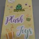 Hopearl LED Musical Stuffed Duck Light up Singing Duckling Plush Toy Adjustable Volume Lullaby Animated Soothe Birthday Gifts for Kids Toddler Girls, White, 11''