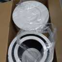 Core 300 Replacement Filter for LEVOIT Core 300S and Core 300-P Air Purifier, 3-in-1 H13 True HEPA Filter Replacement, Compared to Part # Core 300-RF, 2 Pack, White, By Improvedhand