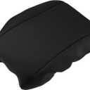 Motoforti Center Console Lid Armrest Cover - Car Center Armrest Cover Skin - for Jeep Grand Cherokee 2010-2021 Neoprene Black - 1 Pc Long-lasting