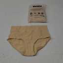 Molasus Women's Cotton Underwear High Waisted Full Coverage Ladies Panties (Regular & Plus Size) (Medium, Nude-5pack)