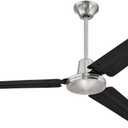 Westinghouse 7800300 Jax Ceiling Fan, 56-Inch, Brushed Nickel Black Blades