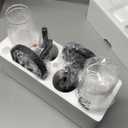 Wall Sconces Set of Two, Black and Gold Bathroom Sconces with Clear Glass, Hardwired Sconces Wall Decor Set of 2, Modern Wall Light Fixtures for Bathroom Mirror Living Room Bedroom Hallway (15.5inch(2pcs))