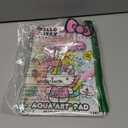Hello Kitty Aqua Art Pad, 4 Art Pages, On The Go Reusable Water-Reveal Activity Pad, Mess Free Arts and Crafts, Paint with Water Brush Set, Kids Toys, Sanrio Stuff, Hello Kitty Craft Kits for Kids 3+