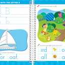 School Zone Big Kindergarten Workbook: 320 Spiral-Bound Pages, Early Reading and Writing, Numbers 0-20, Basic Math, Matching, Story Order, Ages 5-6