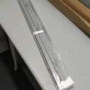 LazBlinds No Tools No Drill 1" Vinyl Mini Blinds, Cordless Blinds for Windows, Light Filtering Horizontal Window Blinds & Shades, 34" W x 48" H, Grey