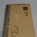 Fida 30ft Upgraded Retractable Dog Leash, Heavy Duty Pet Walking Leash for Medium/Large Breed up to 110 lbs, 360 Tangle-Free Long Retract Dog Lead, Soft Grip, One-Hand Brake, Neon Yellow