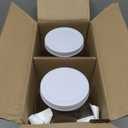 1 Gallon Glass Jar With Lid  2 Pack Large Glass Jar With Airtight Metal Lids - USDA Approved BPA-Free Dishwasher Safe, Wide Mouth Sun Tea Jar, Gallon Mason Jar for Storage, Fermenting, And Brewing