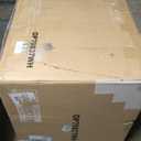 3-Piece Rattan Patio Conversation Set with White Cushions