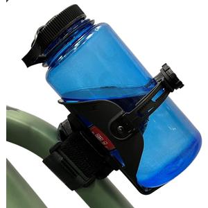ABC by BiKASE - Any Bottle Cage, Bike Water Bottle Holder - Fits Any Bottle, Container, Speaker, Bicycle Bottle Holder for Frame or Handlebar (Strap)