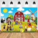 Theme Party Backdrops Farm Baby Birthday Party Baby Shower Kids Birthday Party Decoration Photography Background Props A 5x3