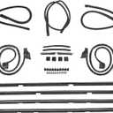 Set of 17 Door Tailgate Weatherstripping Seal Kit Replacement for Chevy El Camino GMC Caballero 1978-1987 2135478