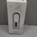 Desk Fan Bladeless, 11.8 Inch Office Fan Small, Quiet, 3 Speed Adjustment, Touch Control, Easy to Clean, Desk Fans Small Quiet, Ideal for Office, Living Room, Bedroom (Gray/Dark Red)