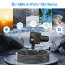 for Starlink Mini Power Cable, 10FT Starlink Mini Cigarette Lighter Adapter with USB, Type-C Port and Voltmeter, 12V-24V DC Safety Power Cable for Starlink Mini Waterproof Cigarette Lighter Charger