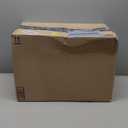 9"X36" Bullnose Stair Treads Carpet Non-Slip for Wooden Steps Indoor, Machine Washable and Reusable with Tape Free Self-Adhesive Back for Pets, Set of 15, Brown