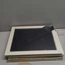 XUANLUO 3 Pack 8x10 Inch Farmhouse Rustic Picture Frame Sets Distressed Farmhouse Plastic Frame with HD plastic cover for Wall Mount or Tabletop Display (8x10, Multicolour)