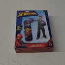 Hedstrom Spiderman Bop Bag Inflatable Punching Bag & Gloves Set, 36 Inch, (56-82274)