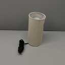 Dicoool Beige Touch Table Lamp for Bedroom - 3 Way Dimmable Bedside Lamp with USB, Nightstand Lamp with Brown Charging Station for Desk, Dorm, Office