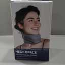 Neck Brace for Sleeping - Cervical Collar Relief Neck Pain and Neck Support Soft Foam Wraps Keep Vertebrae Stable for Relief of Cervical Spine Pressure for Women & Men Blue Medium Size