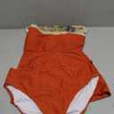 Aidonger Tankini Swimsuit for Women Color Block Tummy Control Two Piece Bathing Suit Slimming Swim Top with Bottom, 2XL